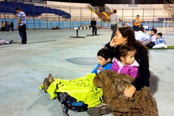 8.2 Richter scale tremor ravages Chile},{8.2 Richter scale tremor ravages Chile