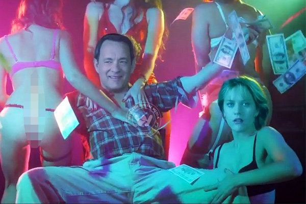 Tom Hanks rap video creating waves},{Tom Hanks rap video creating waves