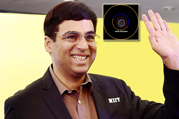 Viswanathan now has his name among the stars. Literally!},{Viswanathan now has his name among the stars. Literally!