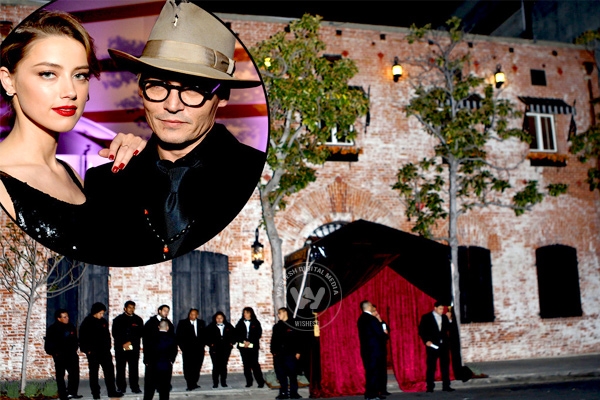 Johnny Depp-Amber Heard throw a starry engagement bash},{Johnny Depp-Amber Heard throw a starry engagement bash