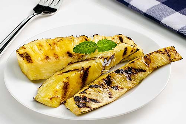 Barbeque Nation Style Grilled Pineapple Recipe