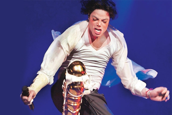 Michael Jackson lives on five years hence},{Michael Jackson lives on five years hence