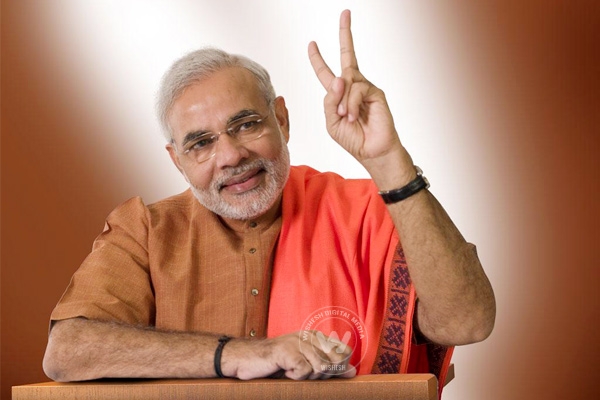 Modi-led BJP to emerge single largest party in LS polls: survey},{Modi-led BJP to emerge single largest party in LS polls: survey