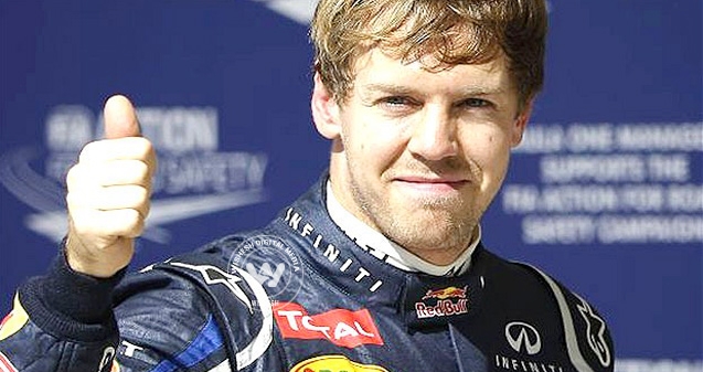 Sebastian Vettel whizz  rivals behind},{Sebastian Vettel whizz  rivals behind