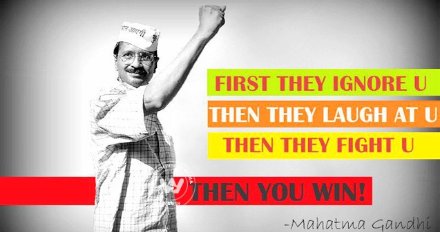 Why Aam Aadmi Party won?