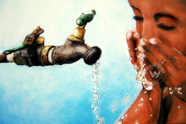 Say cheers to water!},{Say cheers to water!