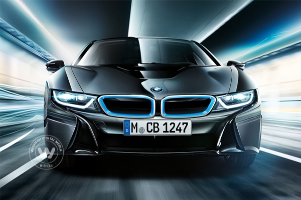 BMW i8 will have laser beam lamps