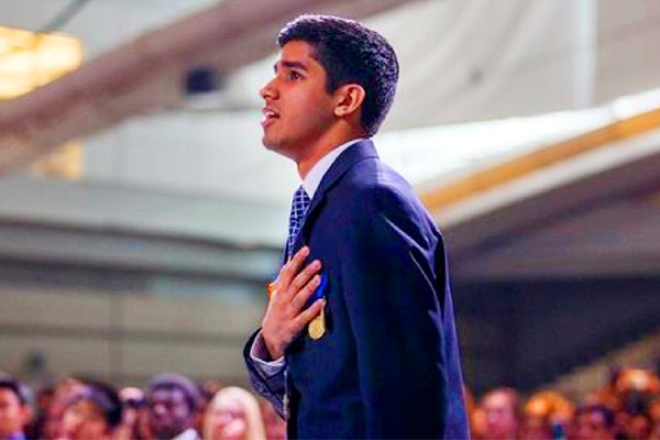 Indian origin boy wins 'Young Scientist' award