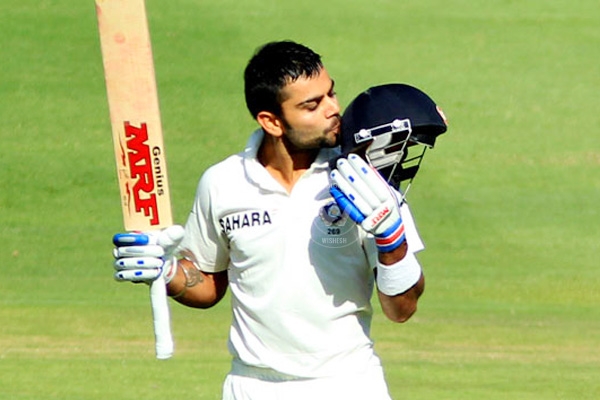 Captain innings by Kohli with centuary, India made 369/5},{Captain innings by Kohli with centuary, India made 369/5