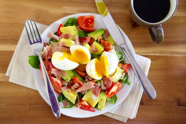 Breakfast salad recipe