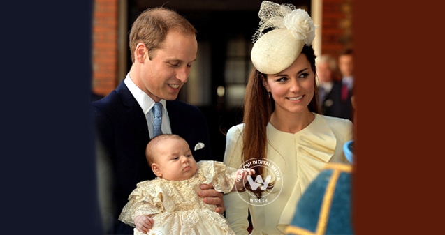 Prince George baptized!},{Prince George baptized!