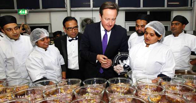 David Cameron Offers Support to Curry Houses in Britain