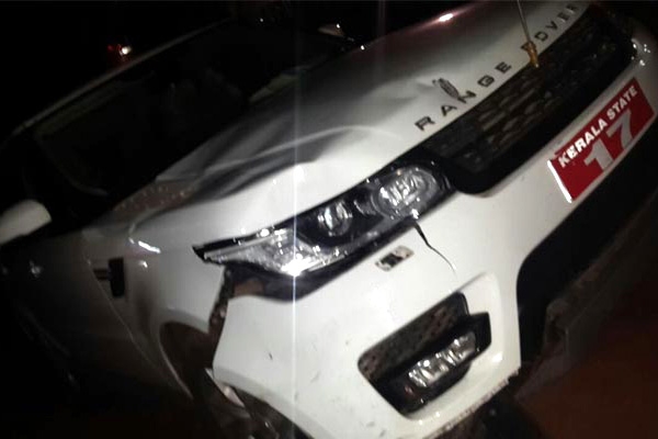 Kerala Minister SUV kills Professor!},{Kerala Minister SUV kills Professor!